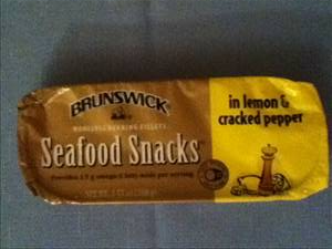 Brunswick Seafood Snacks - Boneless Herring Fillets in Lemon & Cracked Pepper