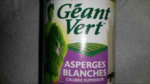 Géant Vert Asperges Blanches Calibre Supérieur