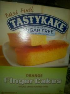 Tastykake Sensables Sugar Free Orange Finger Cakes