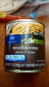 Kroger Canned Pieces & Stems Mushrooms