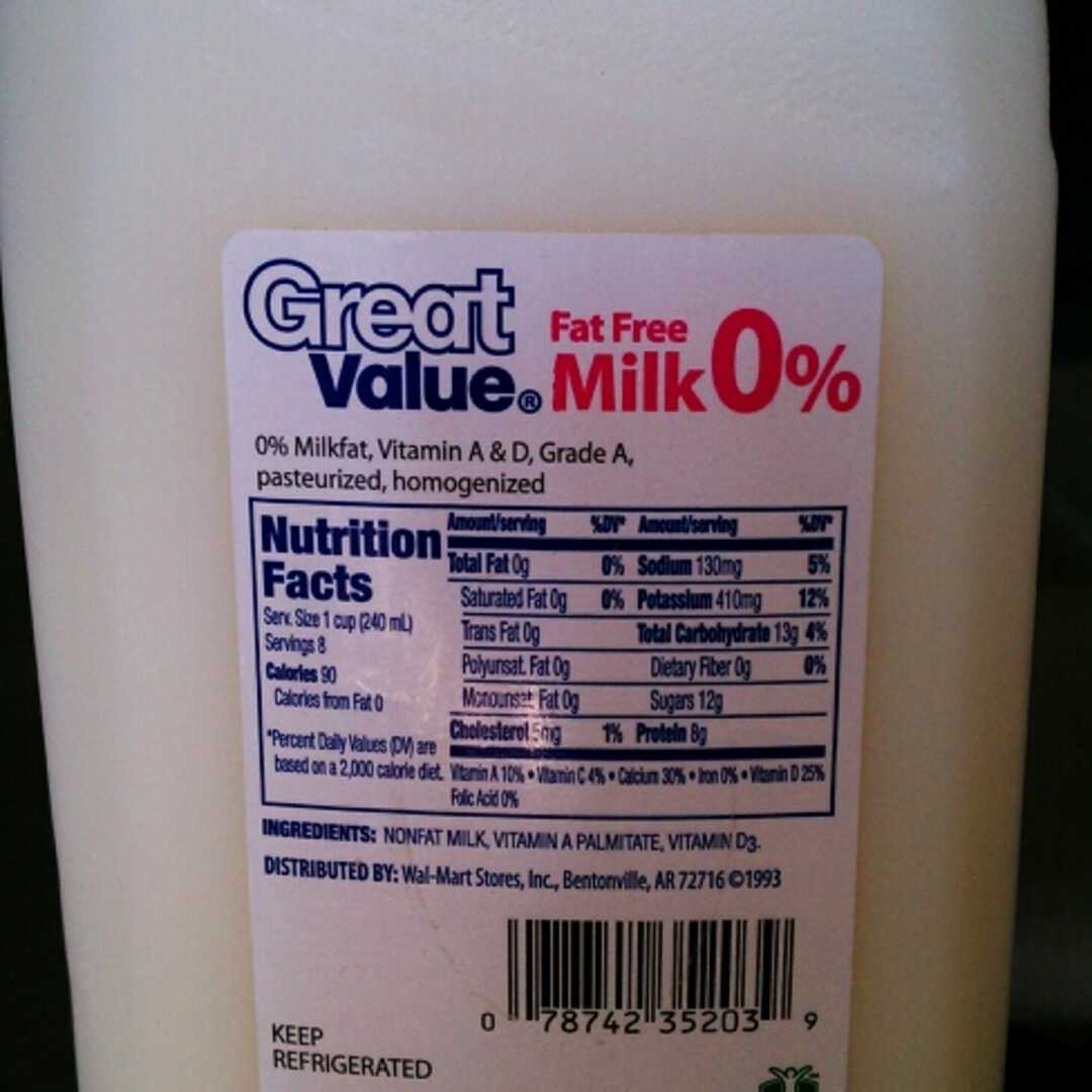 Nonfat Milk Nutrition Facts