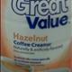 Great Value Hazelnut Coffee Creamer