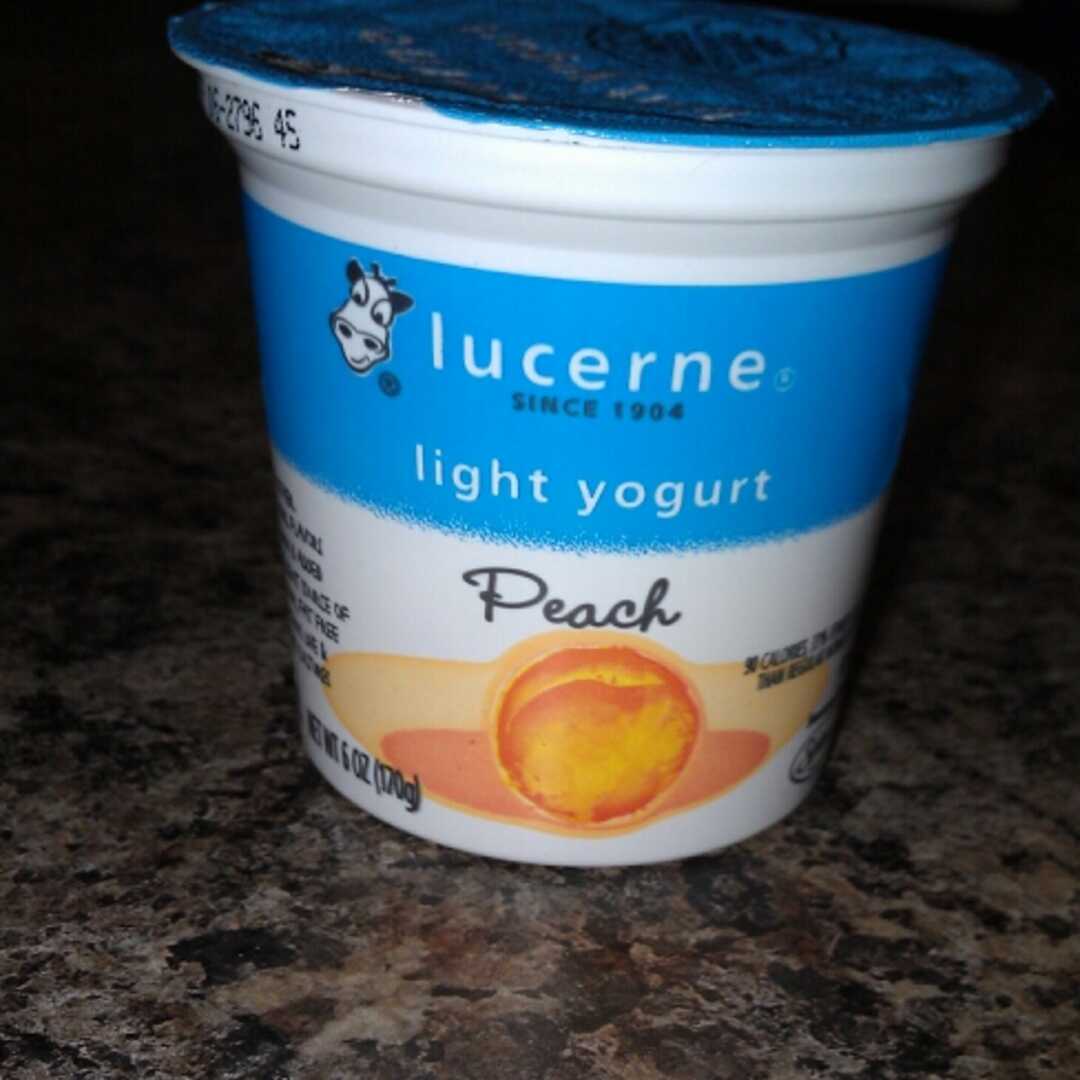 Lucerne Light Yogurt - Peach