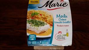Marie Merlu Crème Tomate Basilic Boulgour Cuisiné