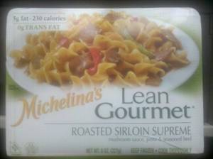 Michelina's Lean Gourmet Roasted Sirloin Supreme