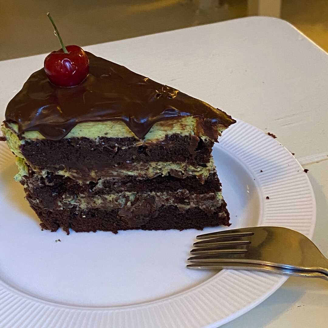 초콜릿 케이크(초콜릿 프로 스팅)