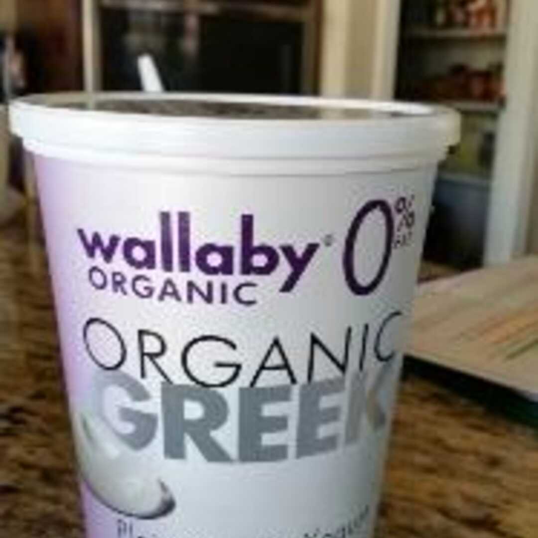 Wallaby Organic Greek Nonfat Plain Yogurt