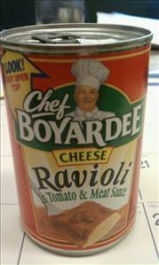Chef Boyardee Microwavable Cheese Ravioli in Tomato & Meat Sauce