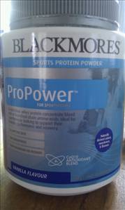 Blackmores Propower Vanilla Whether Protein Powder