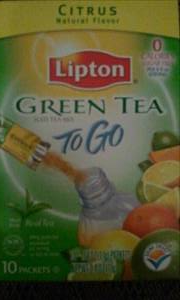 Lipton Green Tea To Go Citrus