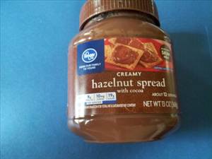 Kroger Creamy Hazelnut Spread with Cocoa