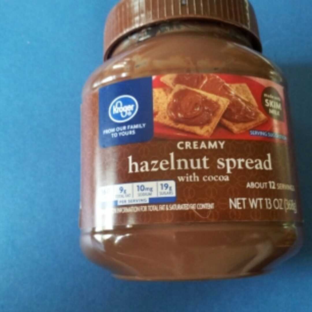 Kroger Creamy Hazelnut Spread with Cocoa