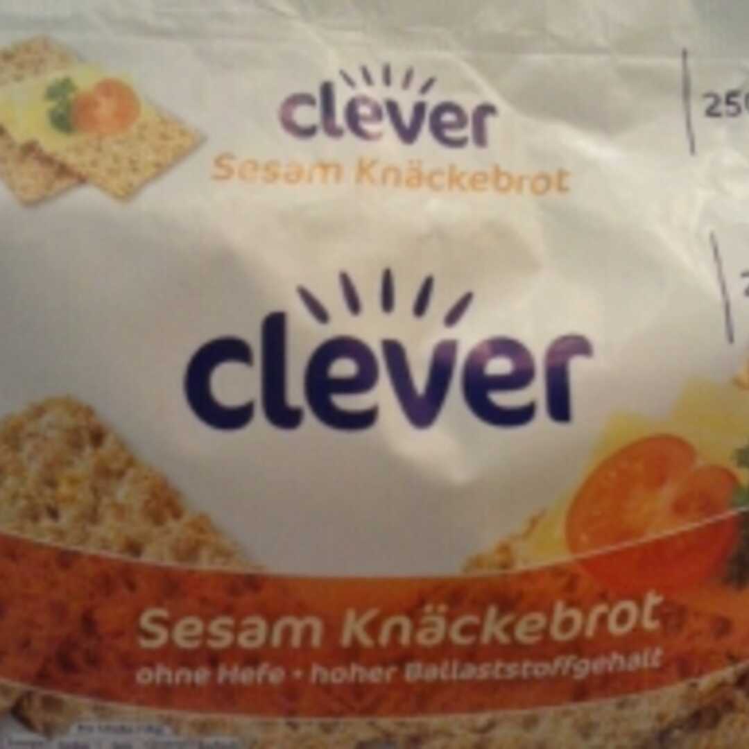 Clever Sesam Knäckebrot