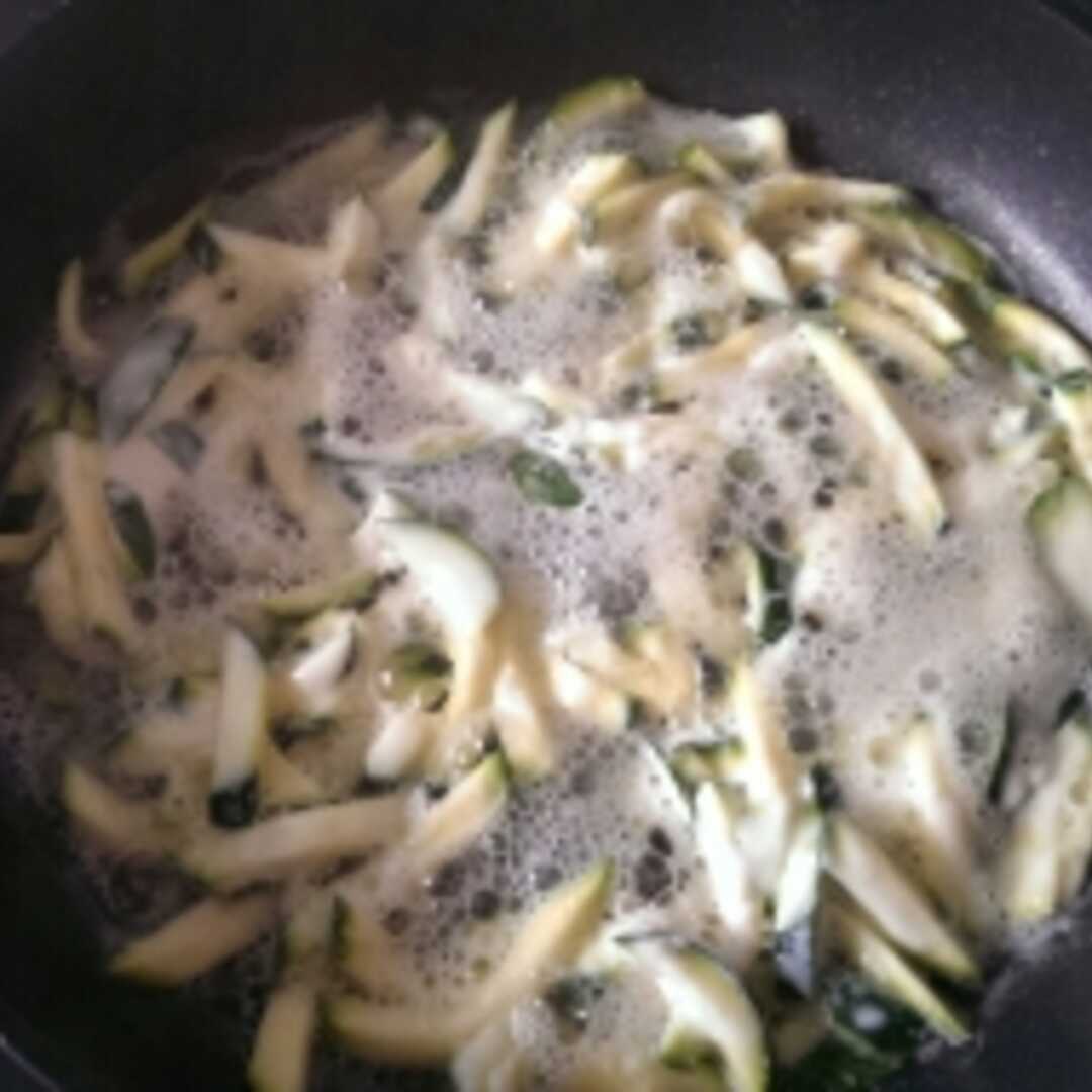 Zucchini (Gesalzen, Entwässert, Gegart, Gekocht)