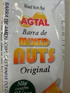 Agtal Barra de Mixed Nuts