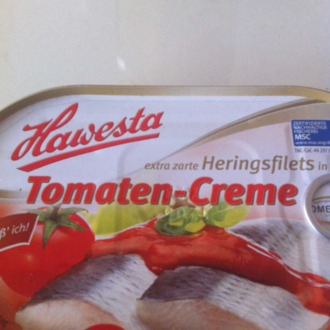 Hawesta Heringsfilet in Tomaten-Creme