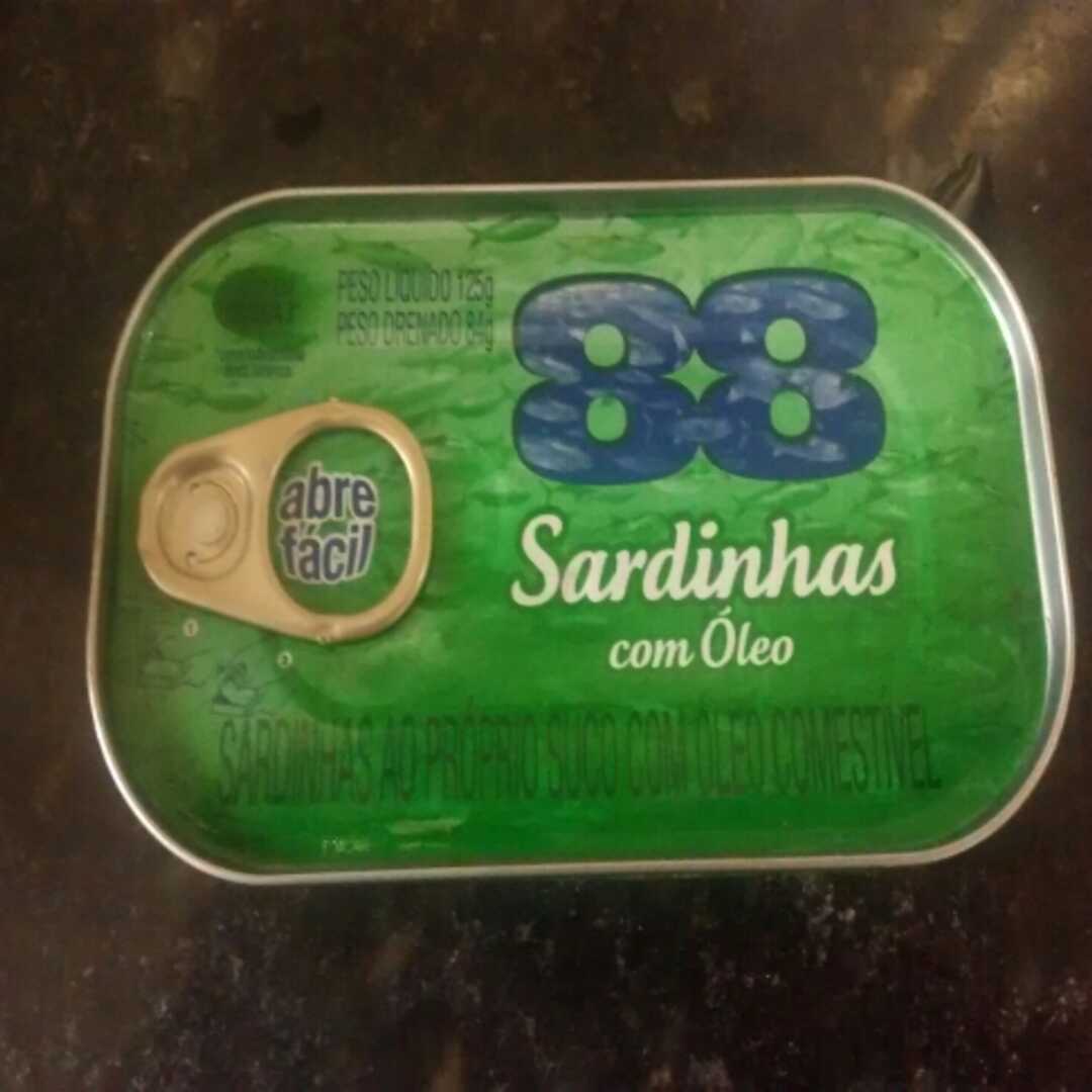 88 Sardinhas com Óleo