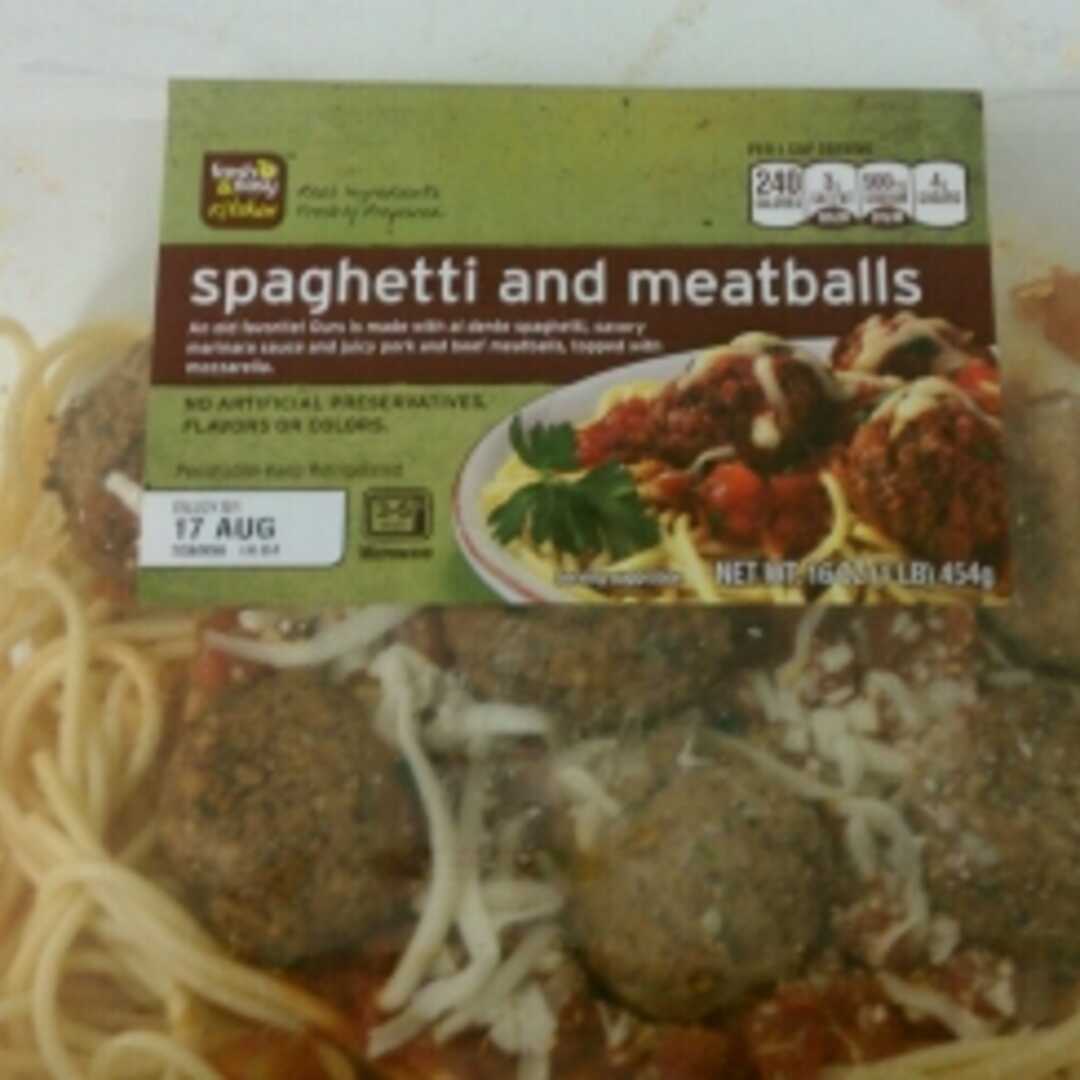 Fresh & Easy Spaghetti & Meatballs