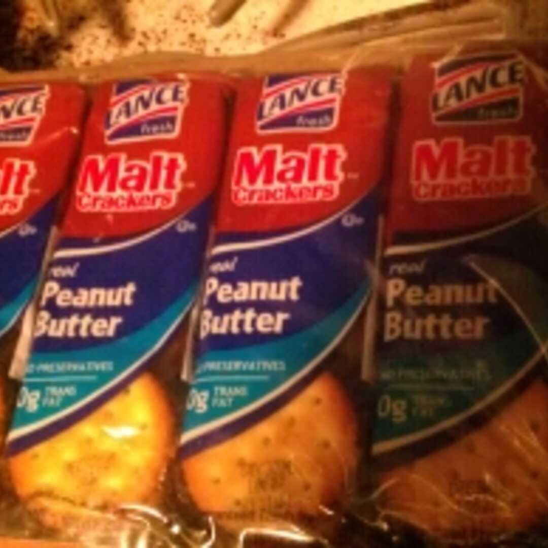 Lance Rich 'n Creamy Peanut Butter Fresh Roasted Malt Crackers