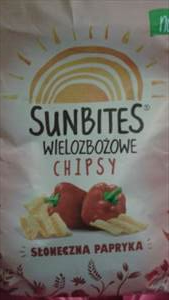 Sunbites Wielozbożowe Chipsy Słoneczna Papryka