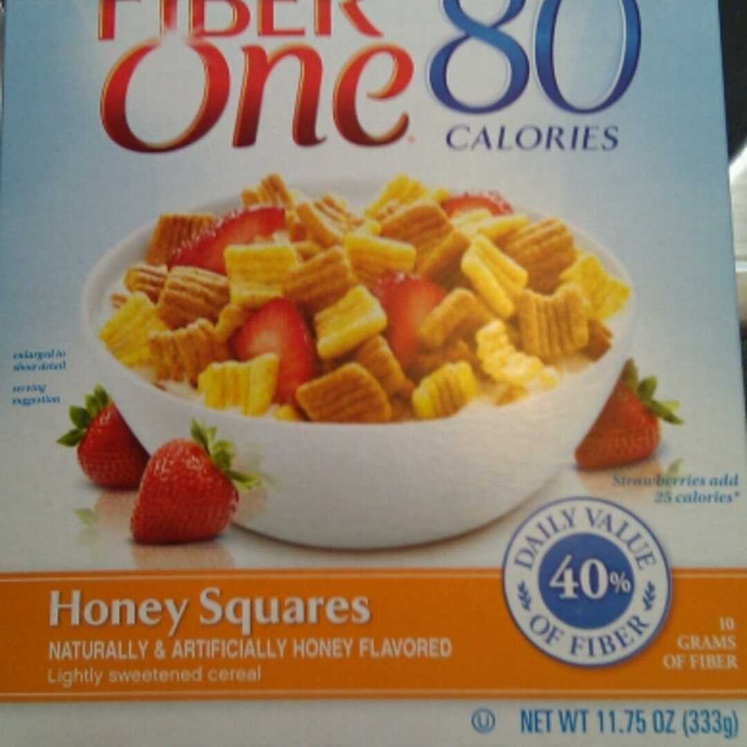 Fiber One 80 Calorie Cereal - Honey Squares