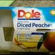 Dole Fruit Bowls - Diced Peaches