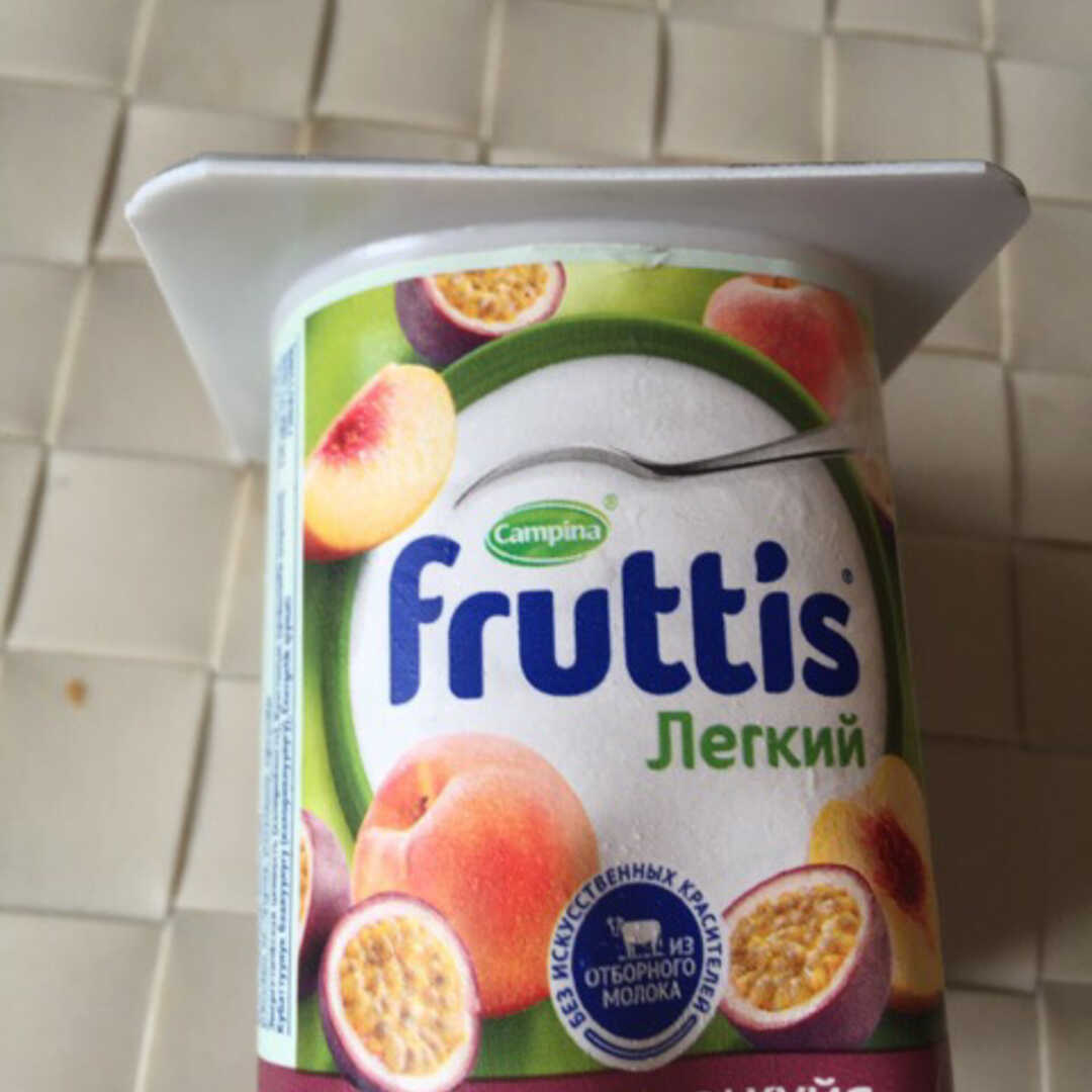 Fruttis Йогурт Легкий Персик-Маракуйя