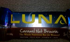 Luna Whole Nutrition Bar for Women - Caramel Nut Brownie