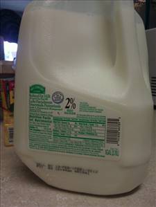 Milk (2% Lowfat Without Added Vitamin A and Nonfat Solids)