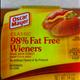 Oscar Mayer 98% Fat Free Wieners