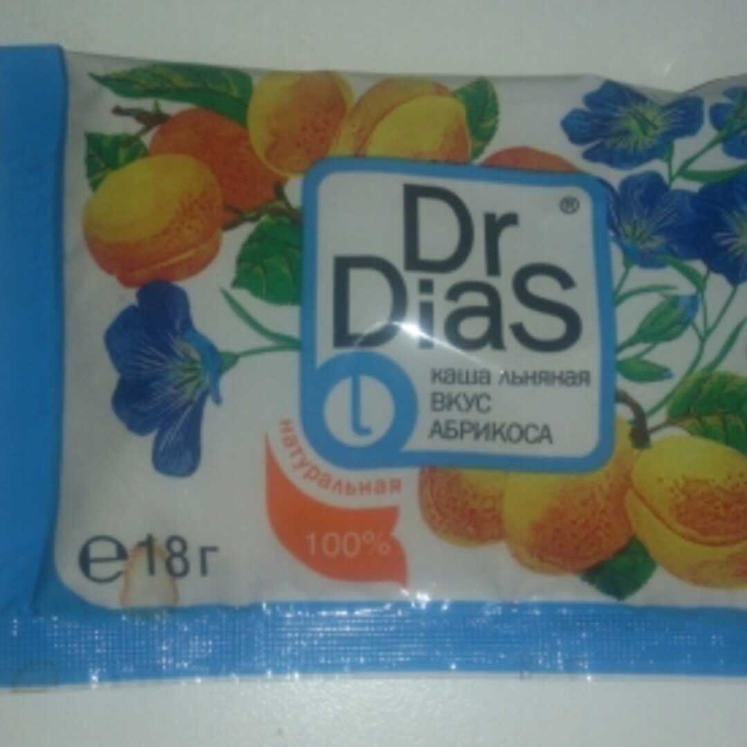 Dr Dias Каша Льняная со Вкусом Абрикоса