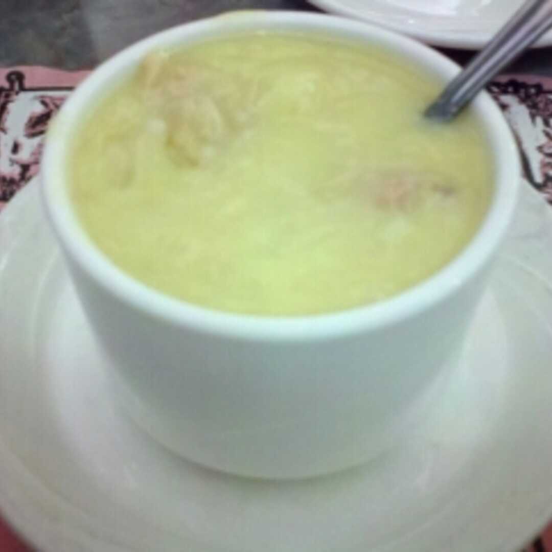 Cream of Chicken or Turkey Soup (with Milk)