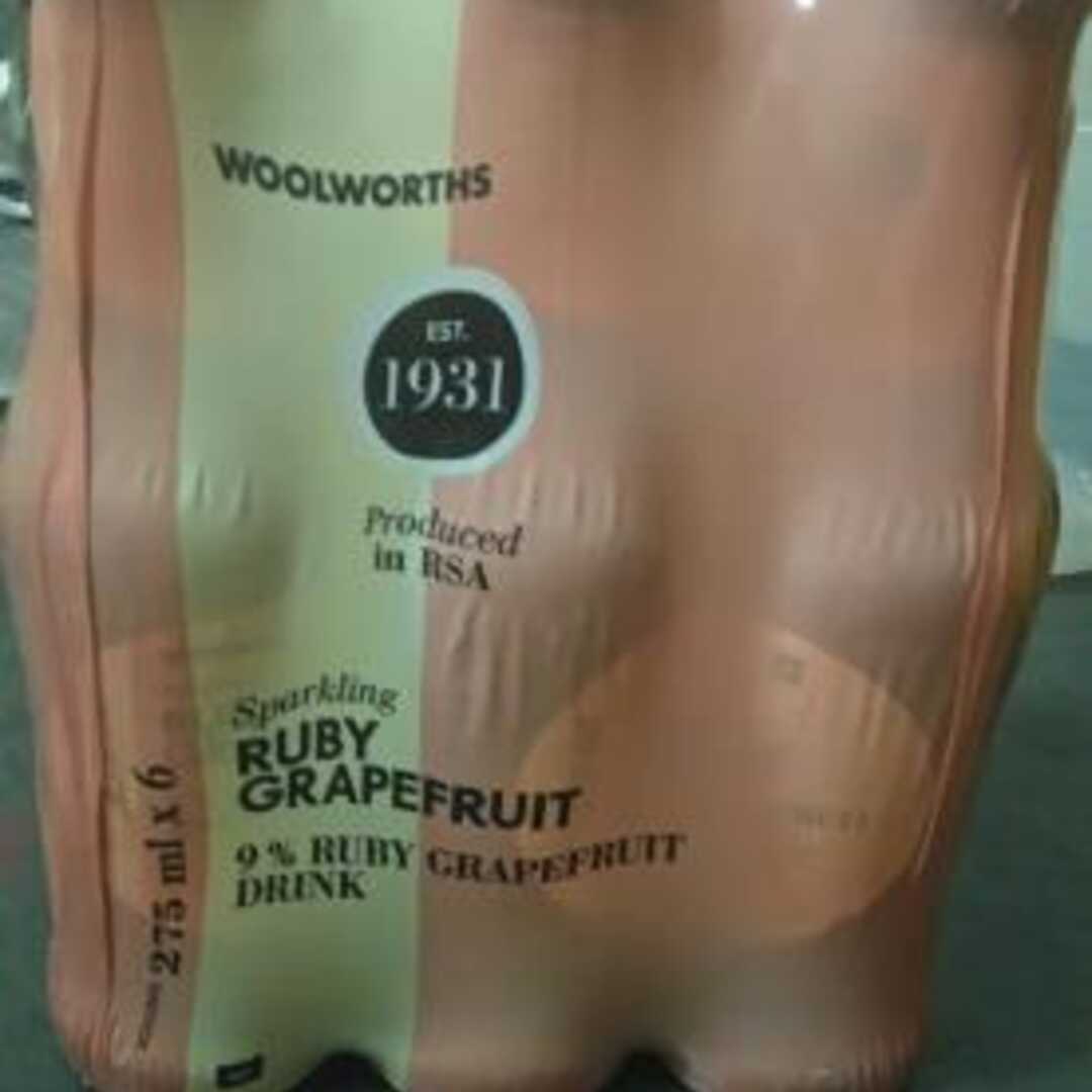 Woolworths Ruby Grapefruit Sparkling Juice