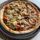 Пицца с Мясом и Овощами (Тонкая Корочка)
