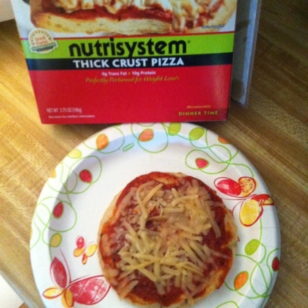NutriSystem Thick Crust Pizza