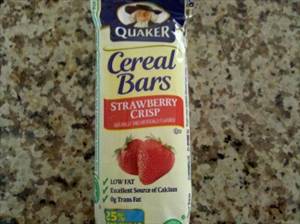 Quaker Cereal Bars - Strawberry Crisp
