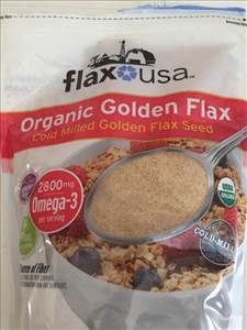 Flax USA Organic Golden Flax Cold Milled Golden Flax Seed