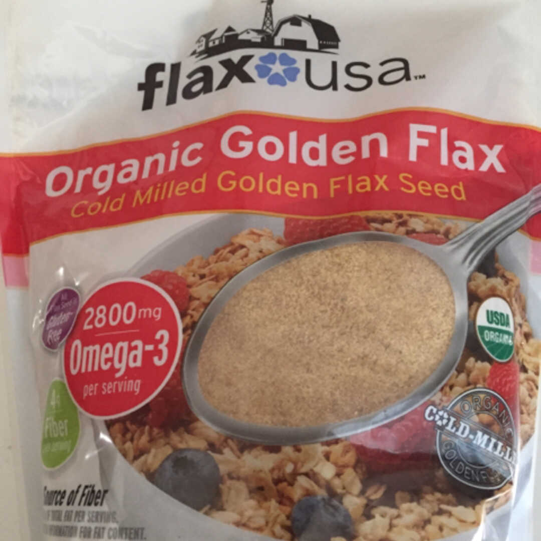 Flax USA Organic Golden Flax Cold Milled Golden Flax Seed