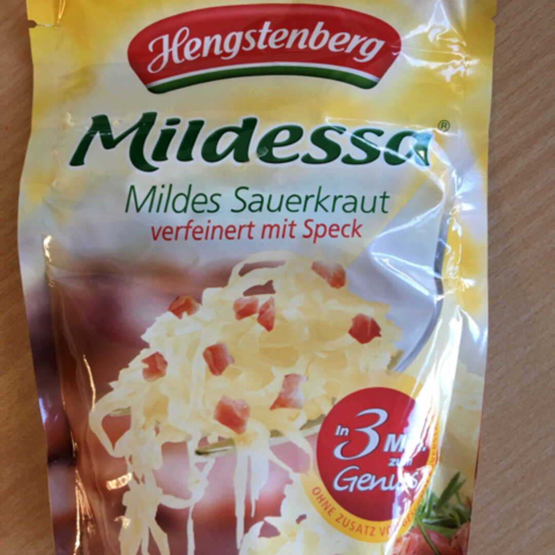 Hengstenberg Mildessa Mildes Sauerkraut mit Speck