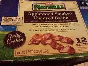 HEB Natural Applewood Smoked Uncured Bacon