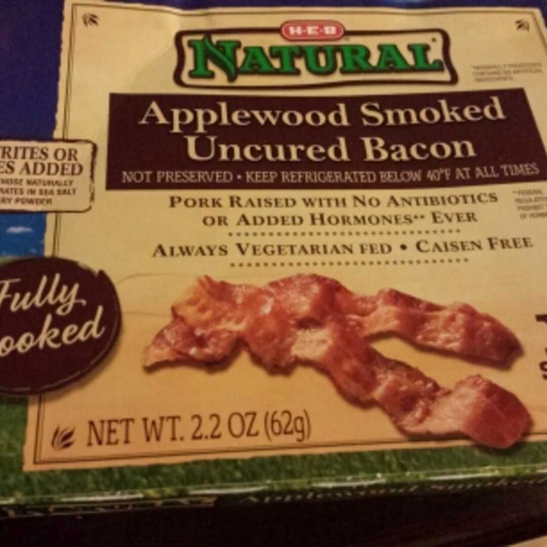 HEB Natural Applewood Smoked Uncured Bacon