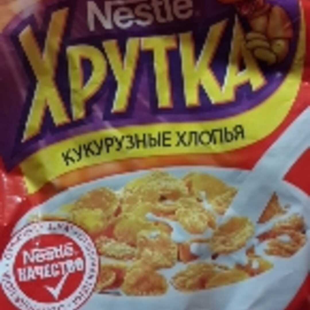 Nestle Кукурузные Хлопья Хрутка Калории и Пищевая Ценность