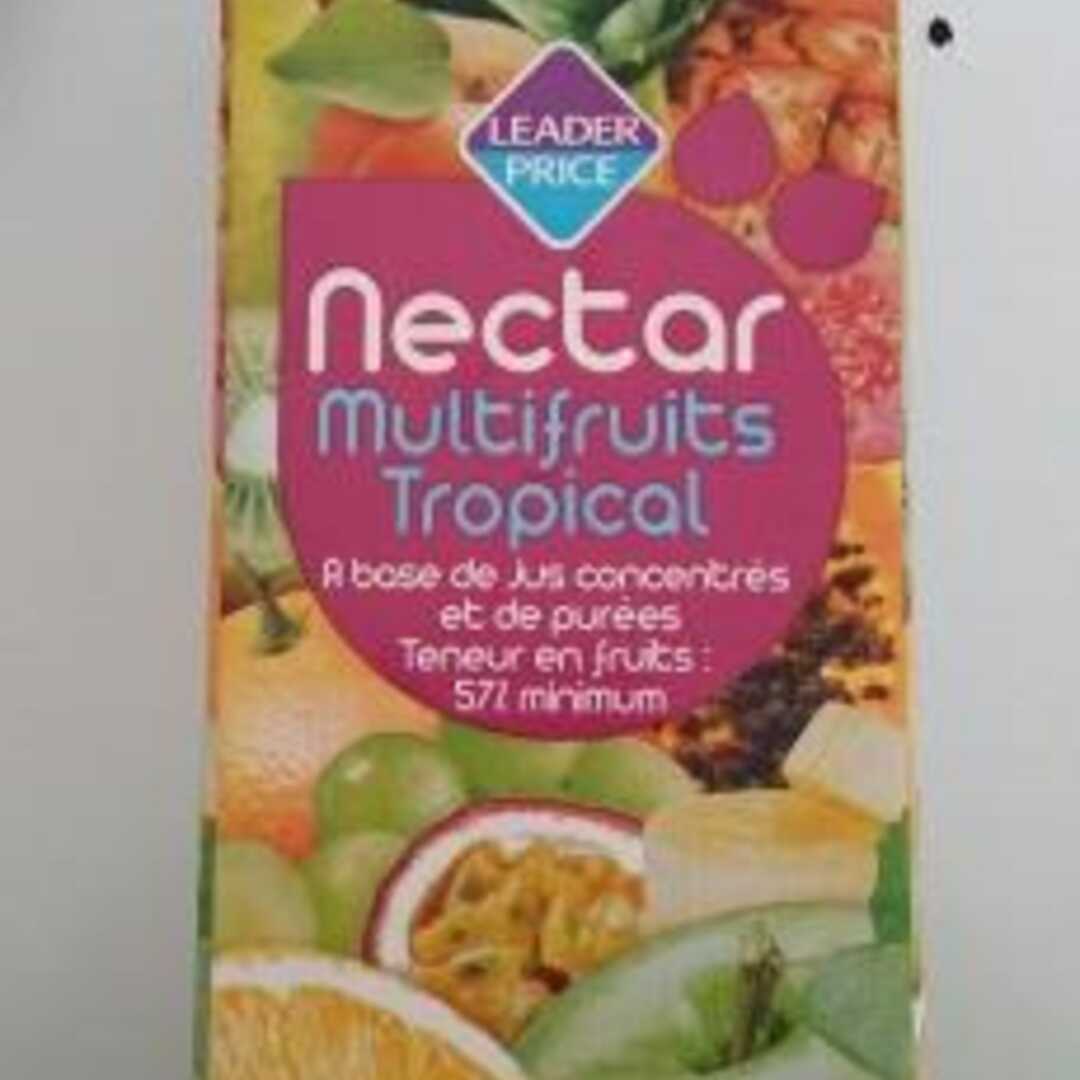 Leader Price Nectar Multifruits Tropical