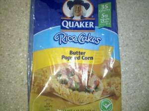 Quaker Rice Cakes - Butter Popped Corn