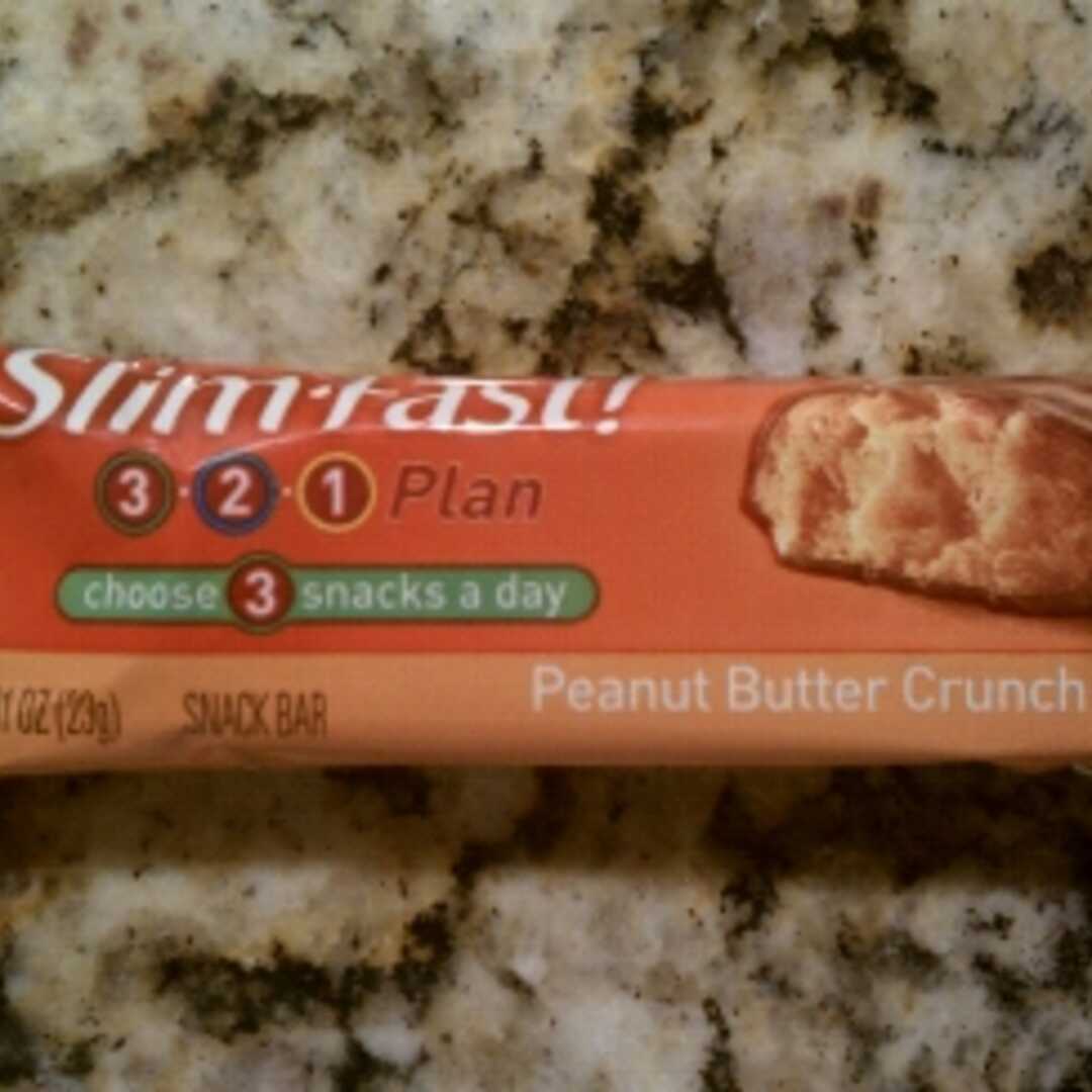 Slim-Fast Snack Bars - Peanut Butter Crunch Time