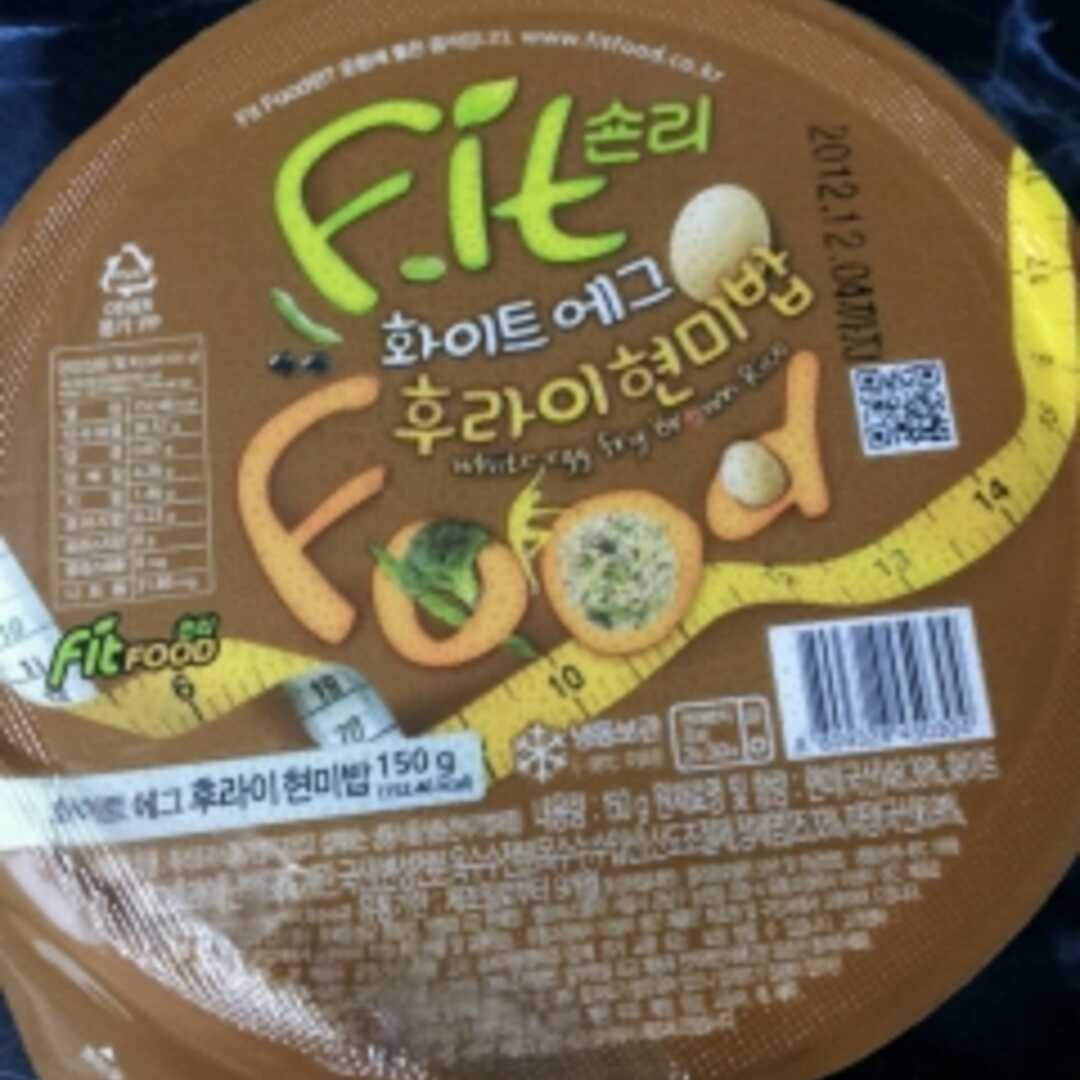 숀리 화이트에그후라이현미밥