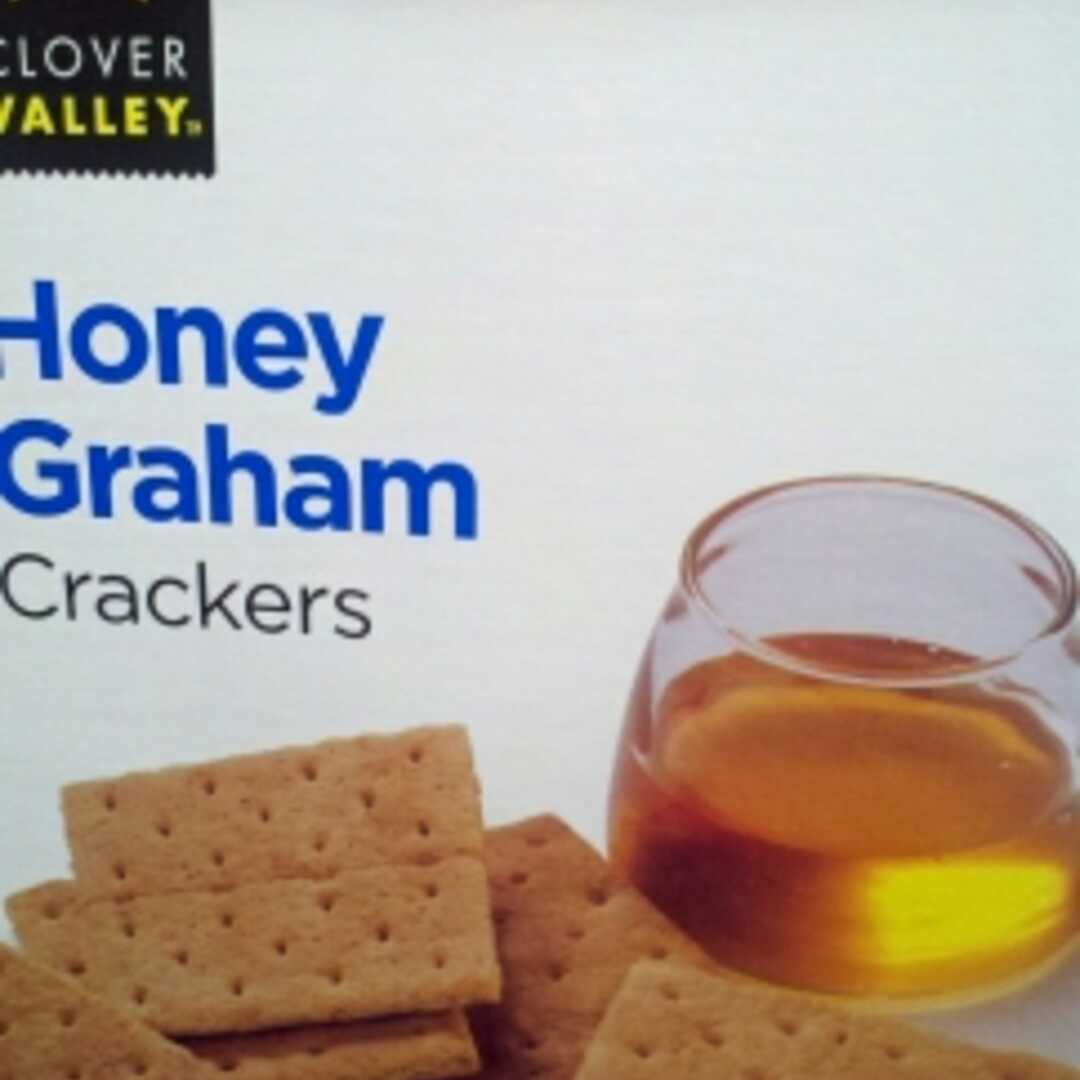 Clover Valley Honey Graham Snack Crackers