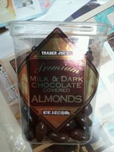 Trader Joe's Milk & Dark Chocolate Covered Almonds