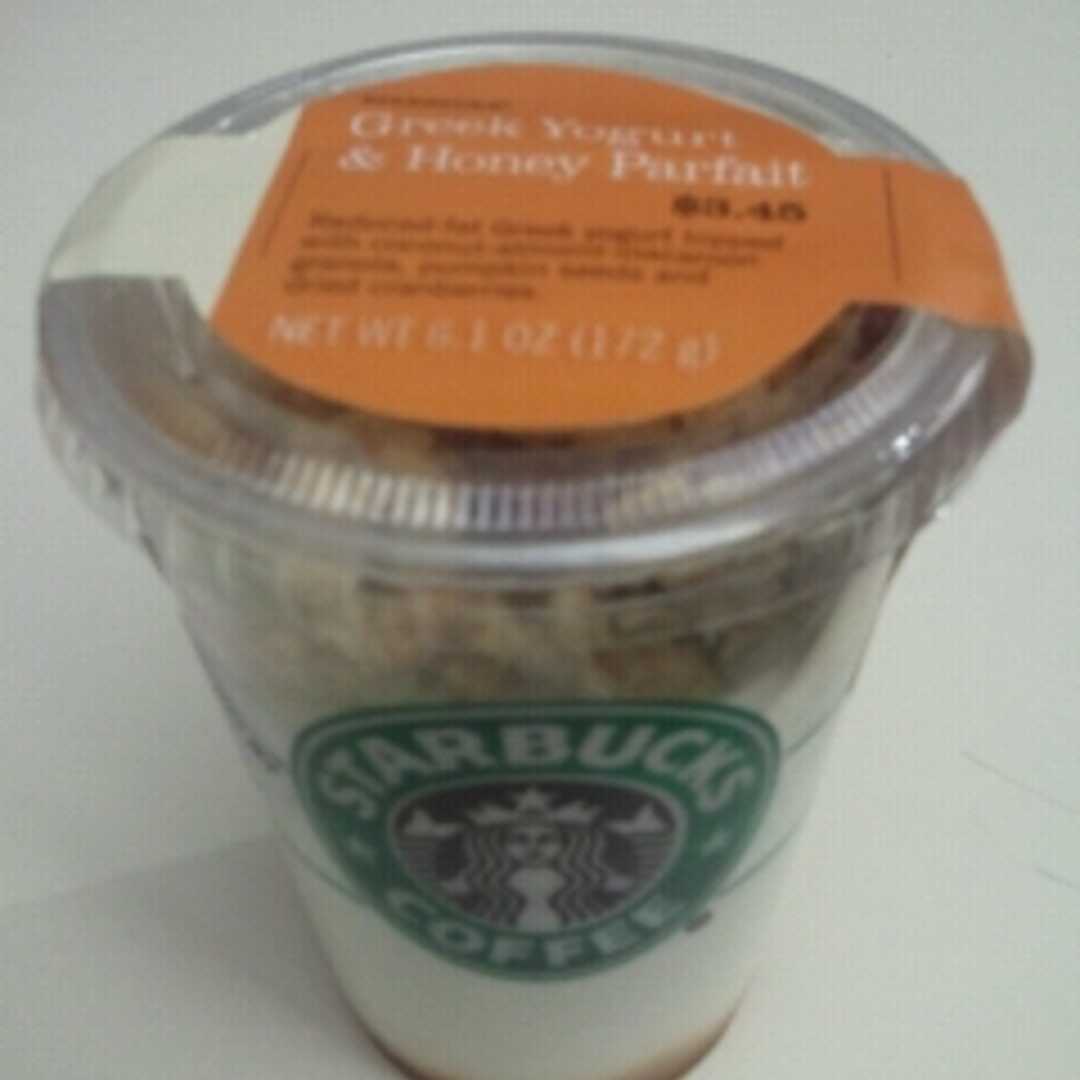 Starbucks Greek Yogurt & Honey Parfait