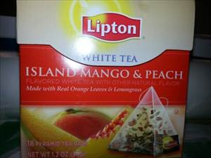 Lipton Mango & Peach White Tea Island Beverage